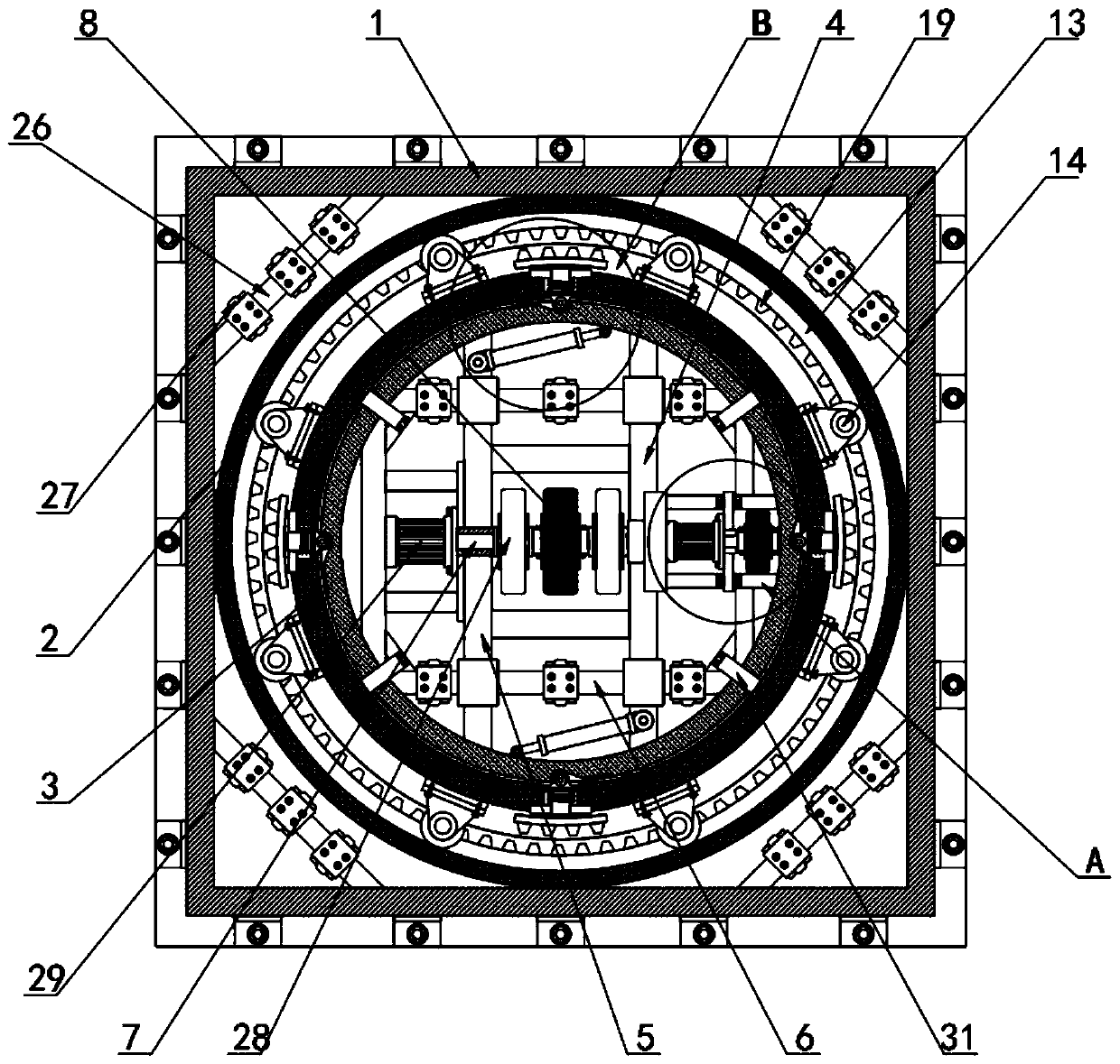 Plane free movement revolving stage wagon for stage performance