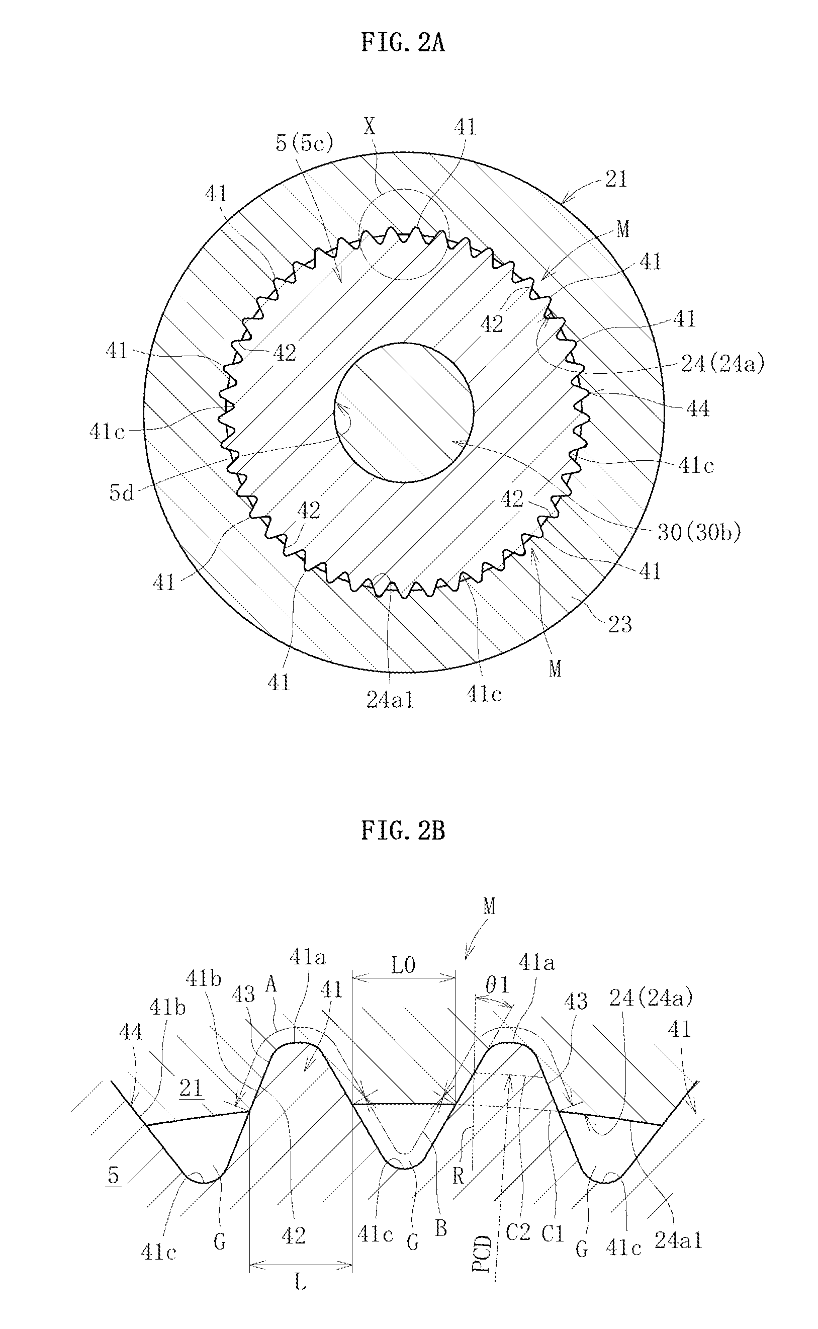 Bearing device for wheel