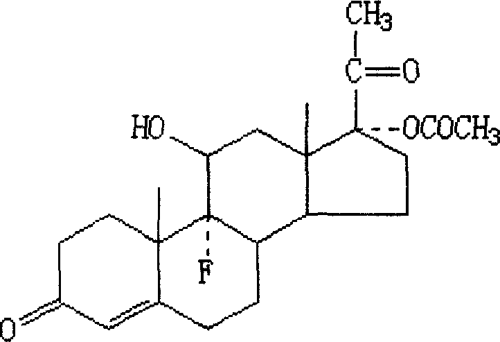 Progestational hormone composition, and its slow-release suppository device and preparation of said device