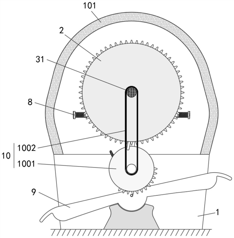 Energy-saving and environment-friendly automatic cleaning device for outdoor information electromechanical equipment