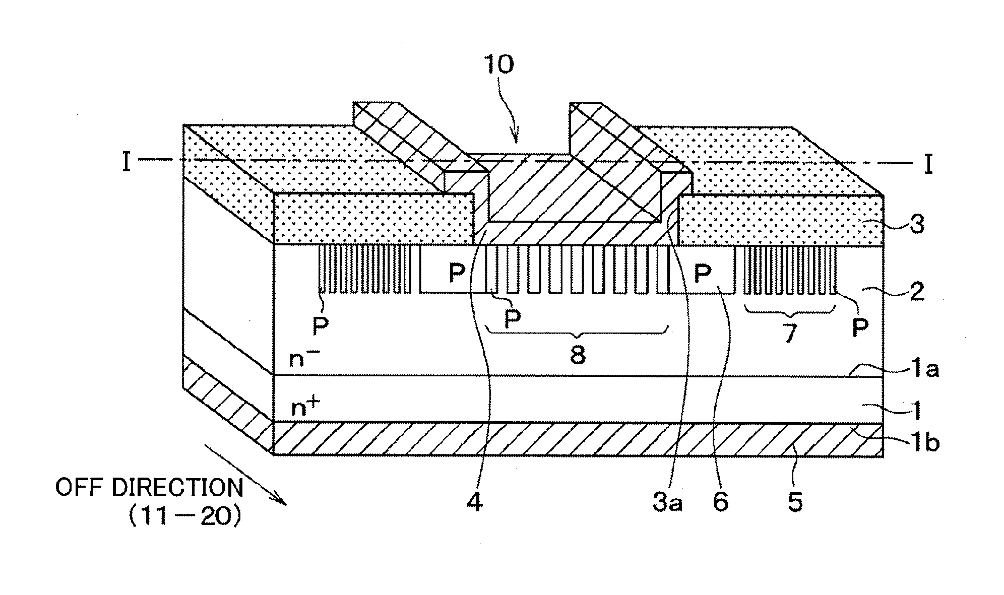 Silicon carbide semiconductor device having junction barrier schottky diode