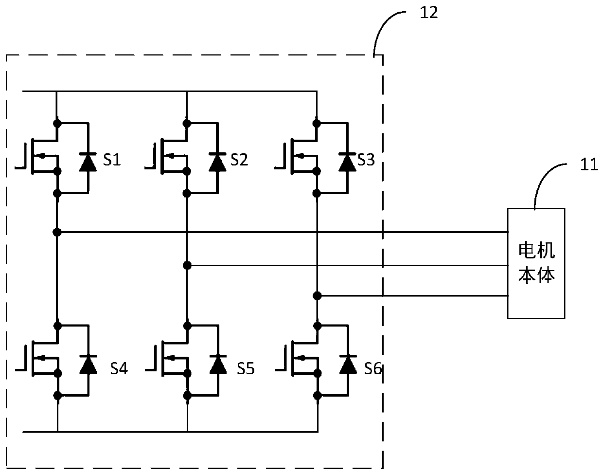 Motor driving method and driving device