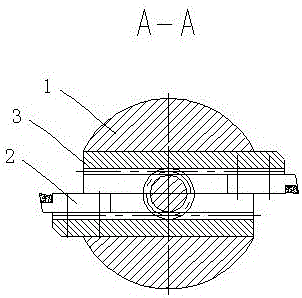 Boring mechanical arm boring tool structure