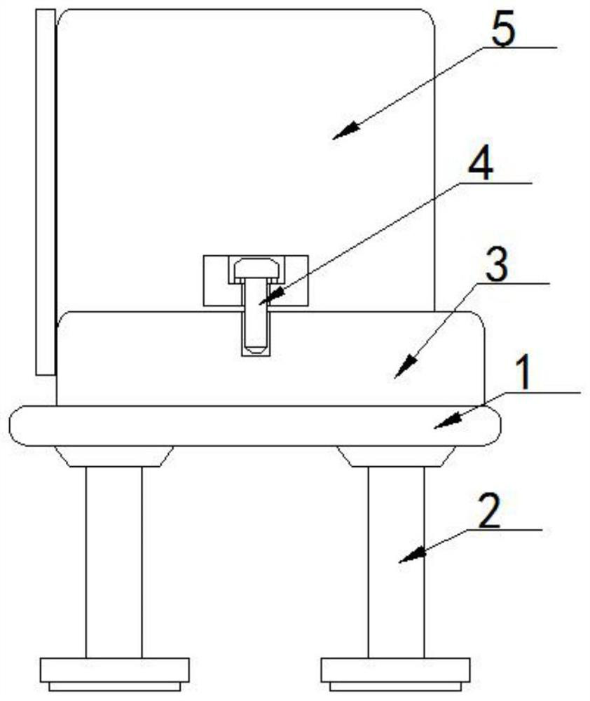 Postoperative rehabilitation nursing device for liver transplantation