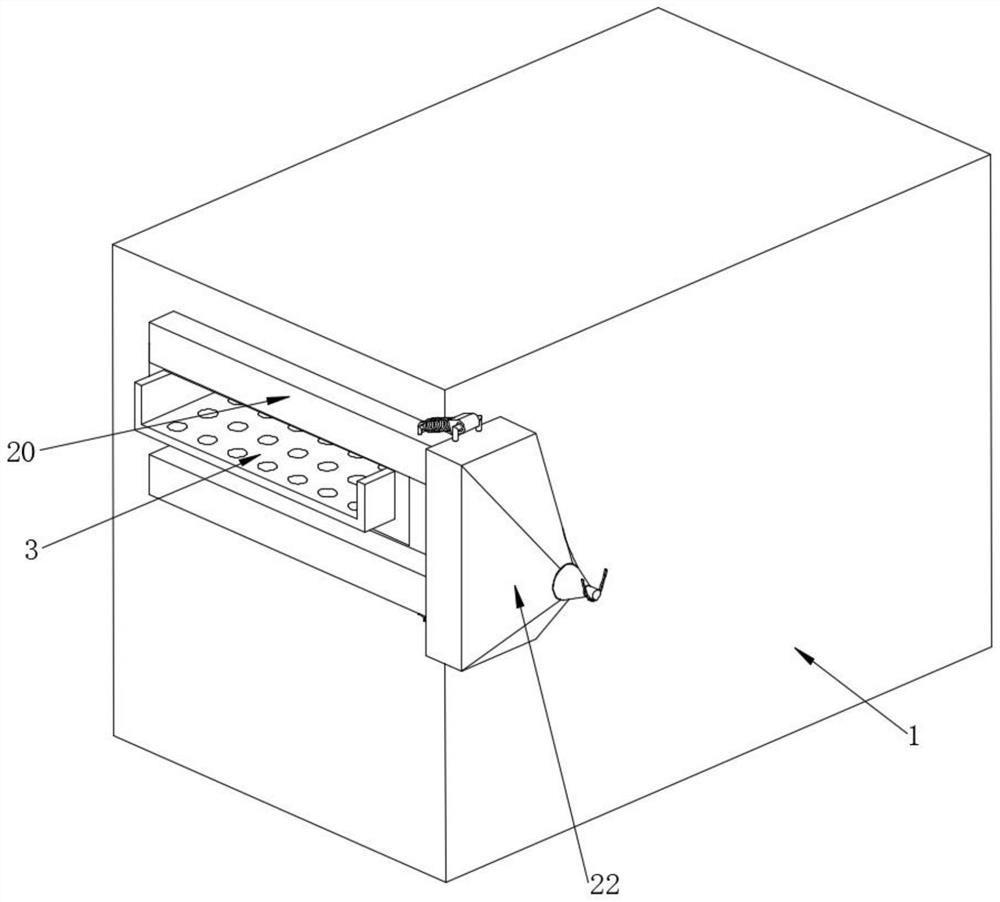 Wheat dedusting and filtering device