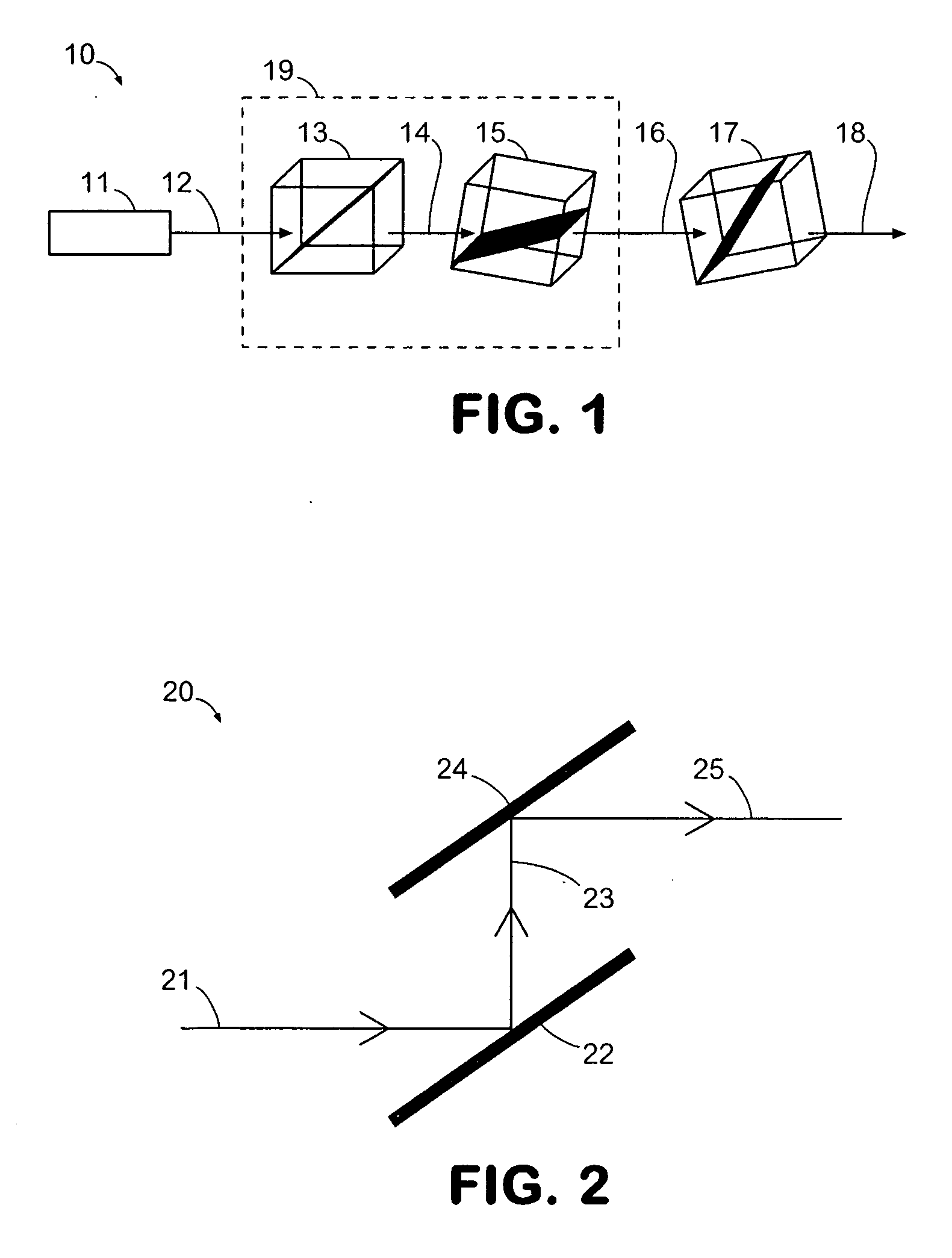 Optical logic devices having polarization-based logic level representation and method of designing the same