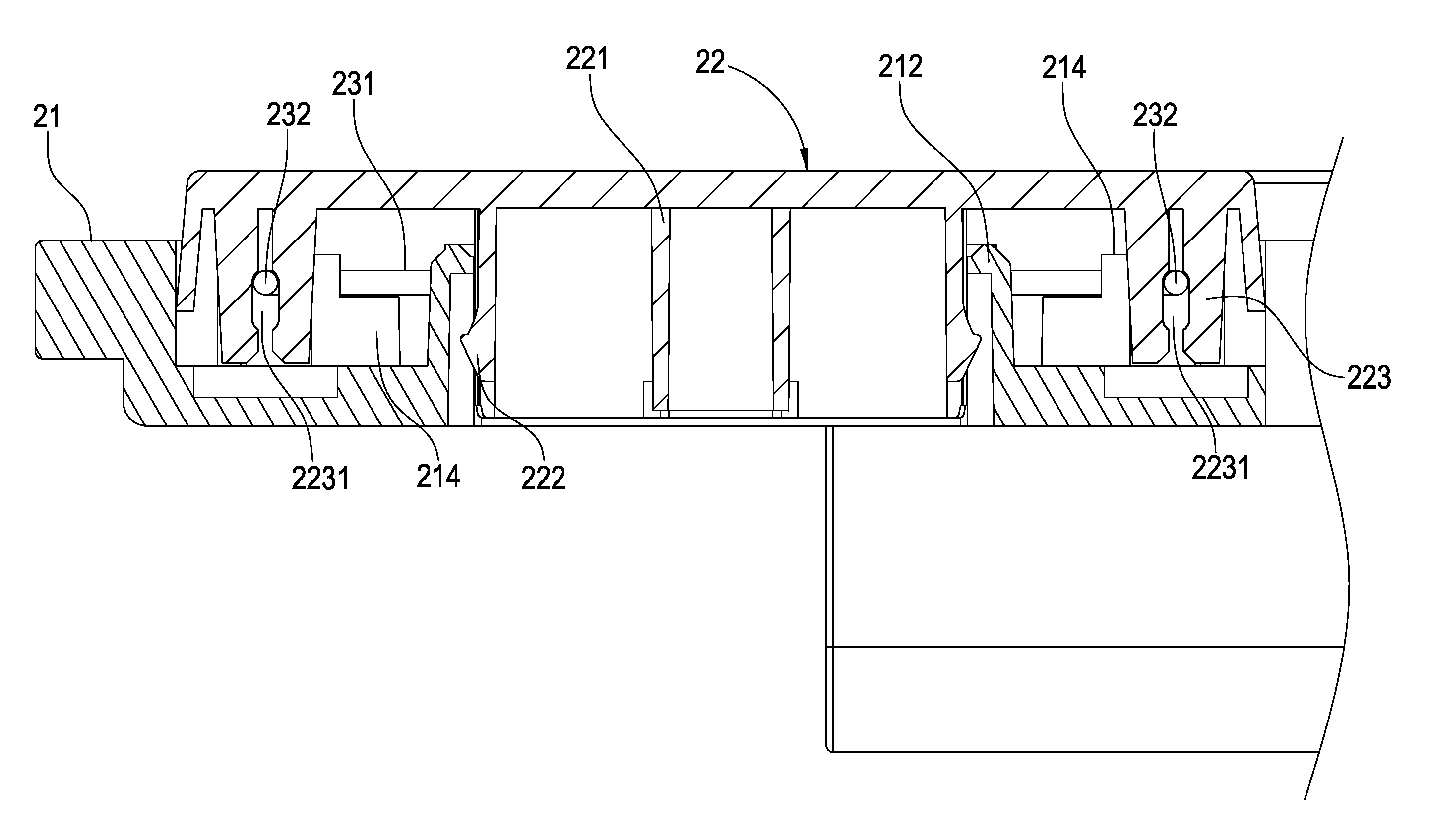 Key Structure of a Keyboard