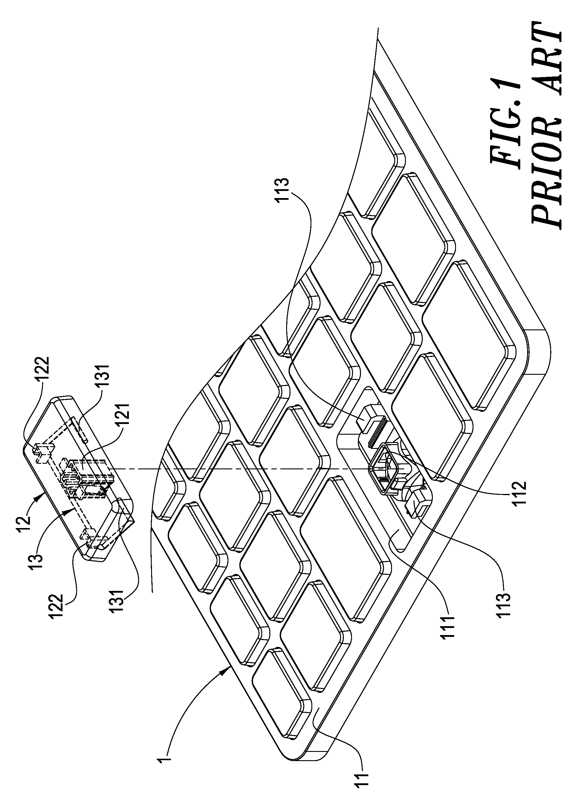 Key Structure of a Keyboard