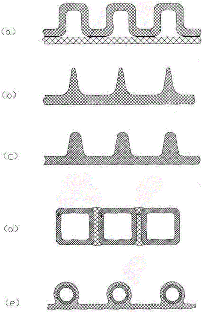 Inner fin and outer rib reinforced corrugated pipe