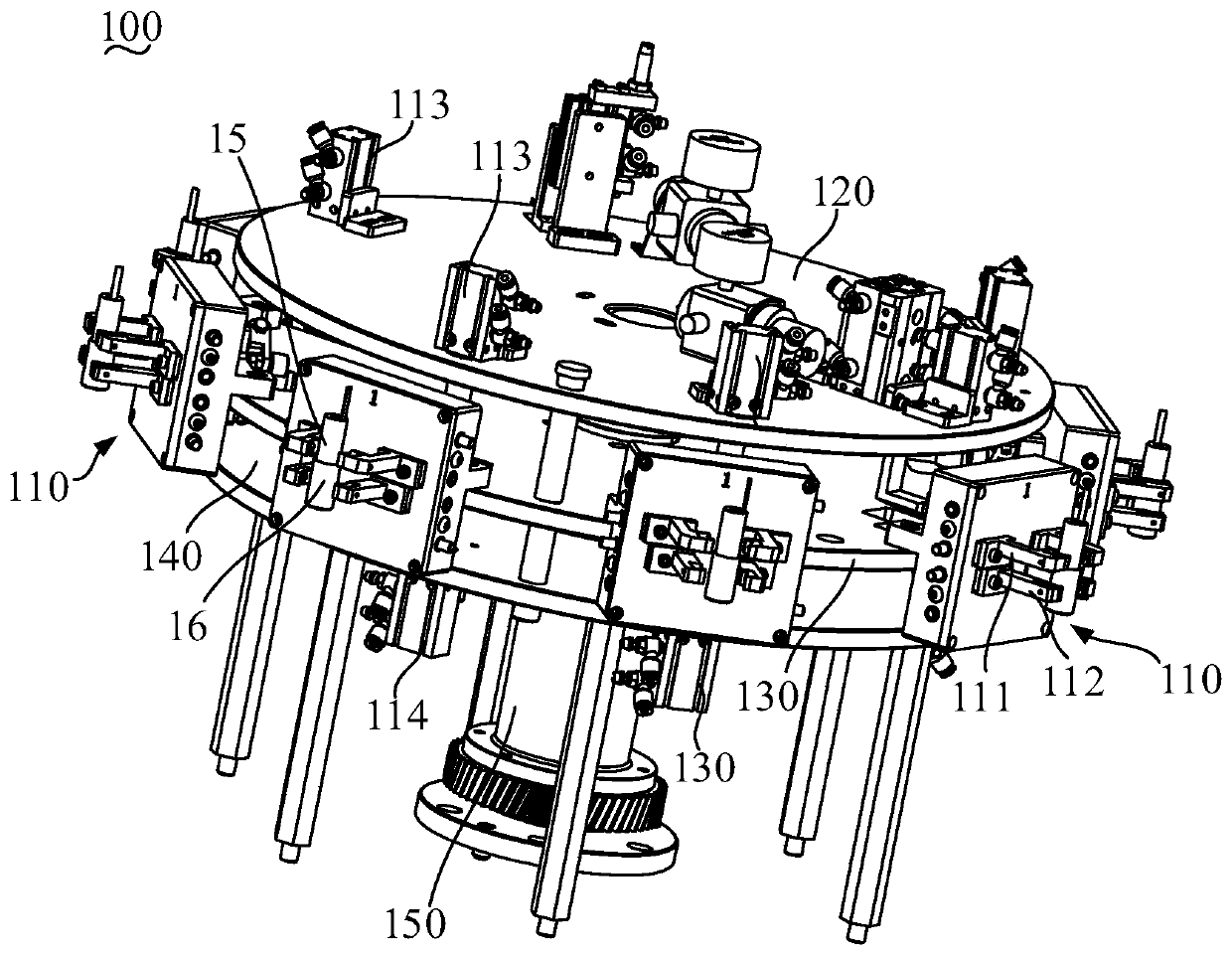 Cell shell inserting machine