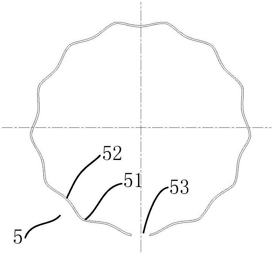 A kind of processing method of wave spring ring