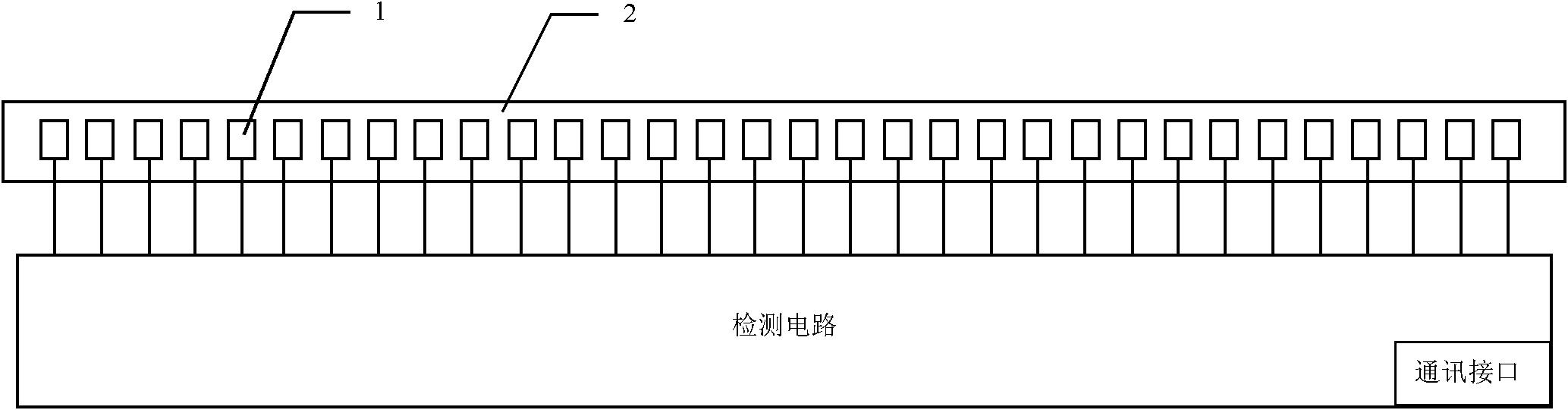 Magnet displacement sensor