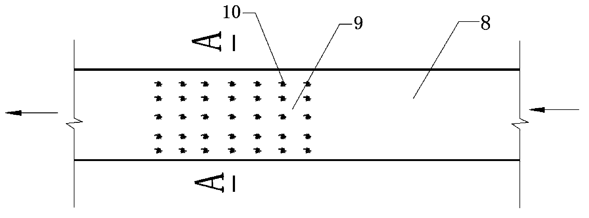 Ecological treatment circulatory system for discharge water of sea farming pond