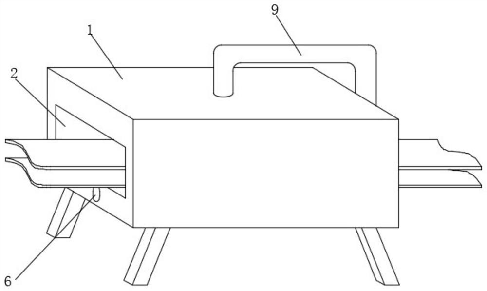 Heat dissipation assembly for electronic product production and using method thereof