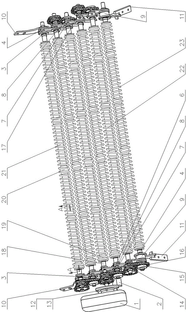 Potato cleaning conveyor sorting device