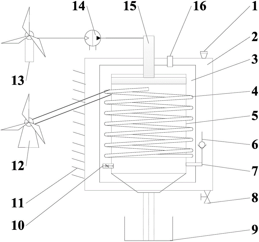 Sleeve type fresh water sea salt coproduction system