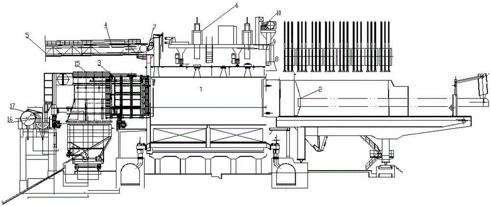 Leakage-free coaling and coke pushing combined smoke purifying and recycling system and technology for coke oven