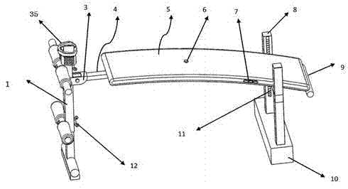 Sit-up fitness device