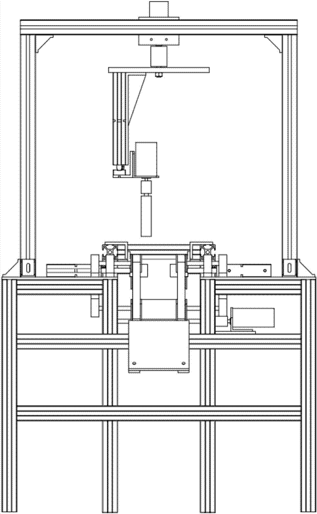 Oil cup inner wall grinding and brushing assembly line device