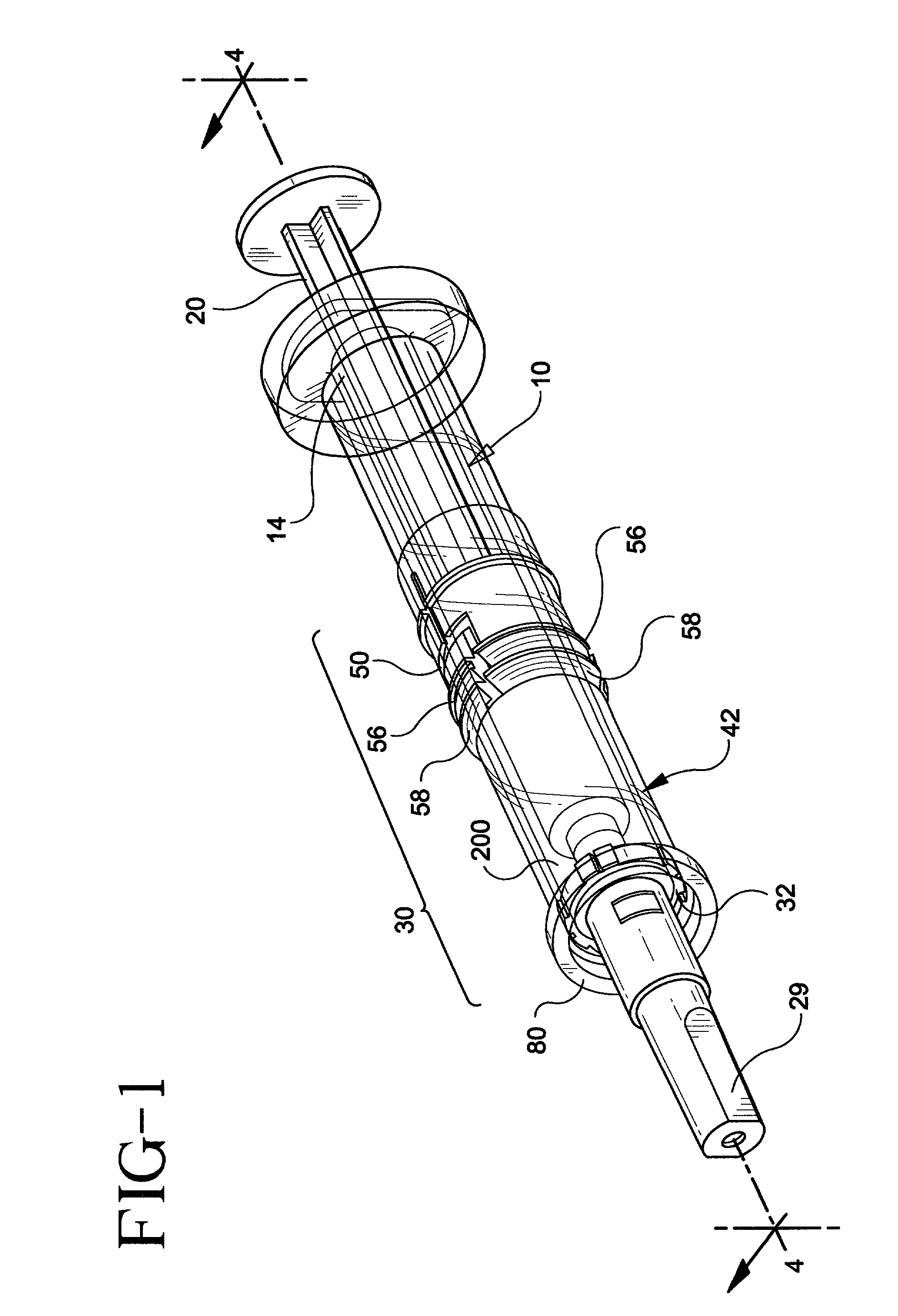 Lockable safety shield assembly for a prefillable syringe