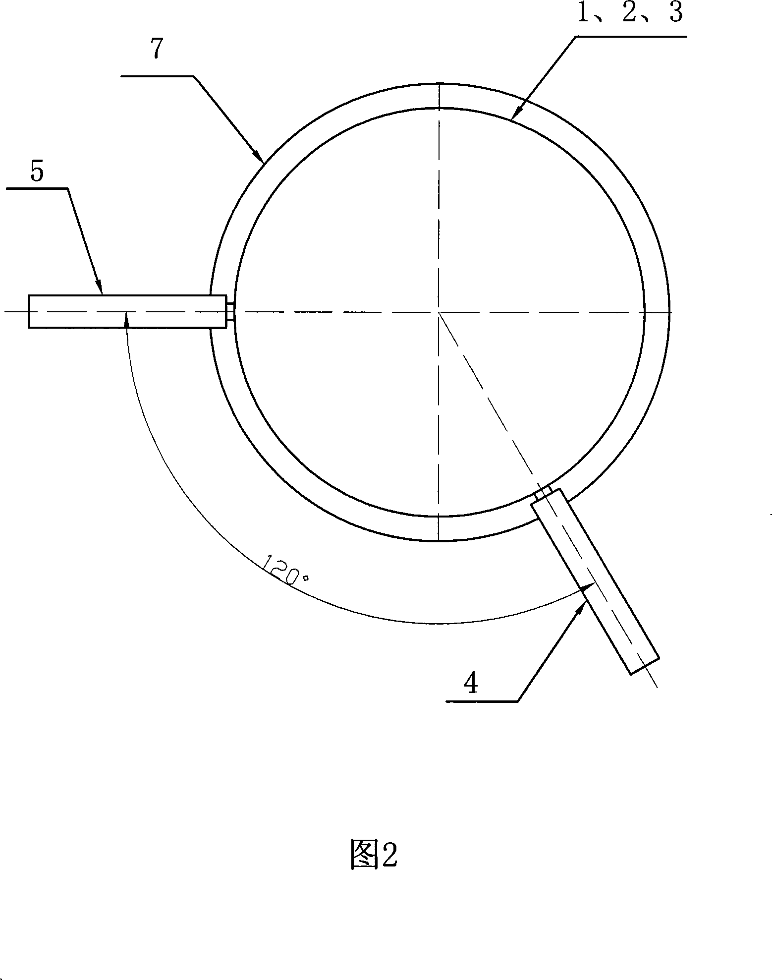 Method for processing two column internal ball tracks by one grinding