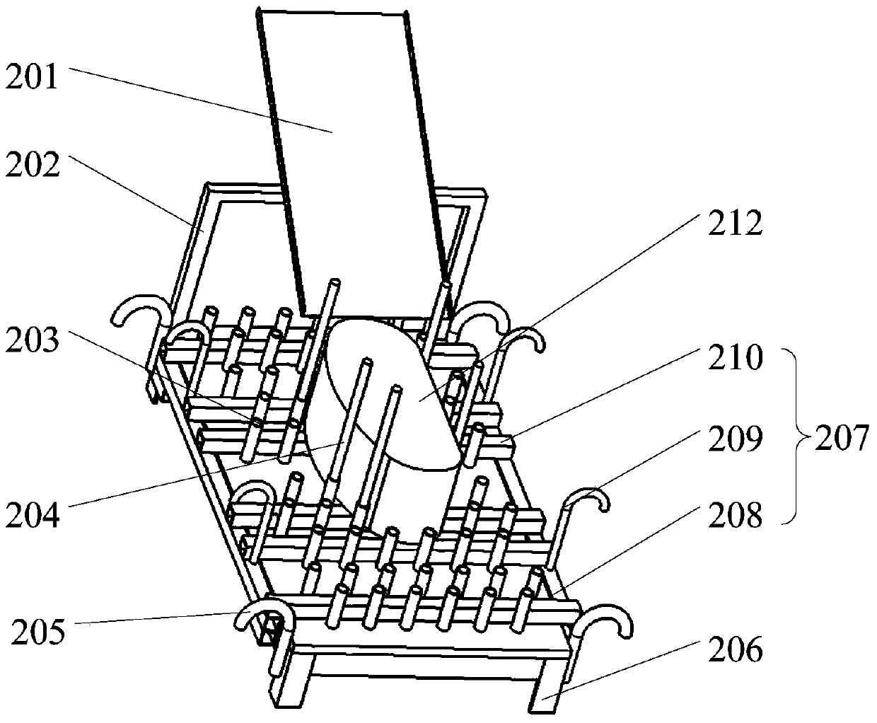 Waste collecting device