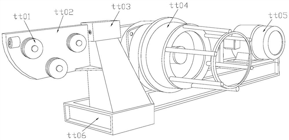 Stainless steel wire section cutting, winding and drawing machine and operation method