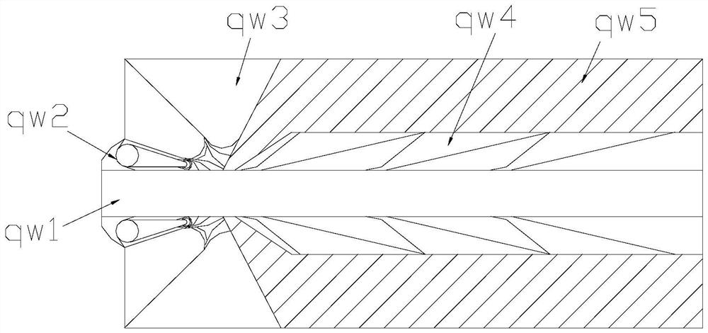 Stainless steel wire section cutting, winding and drawing machine and operation method