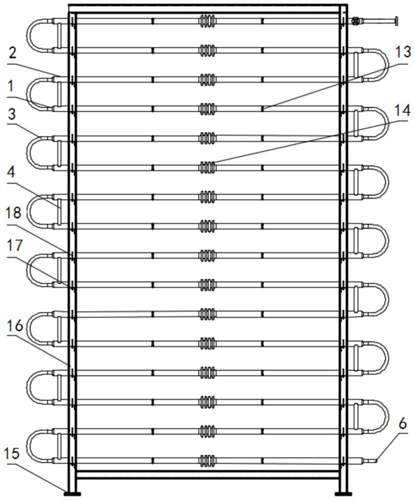 A finned heat exchanger, its use method and its cleaning and maintenance method