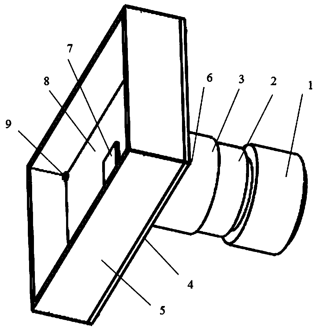 Lens focusing and aperture adjusting imaging device