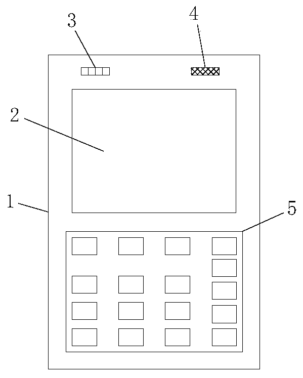 Intelligent sports testing instrument for physical education