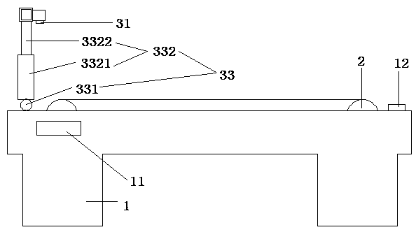 Energy-saving efficient code spraying printing machine