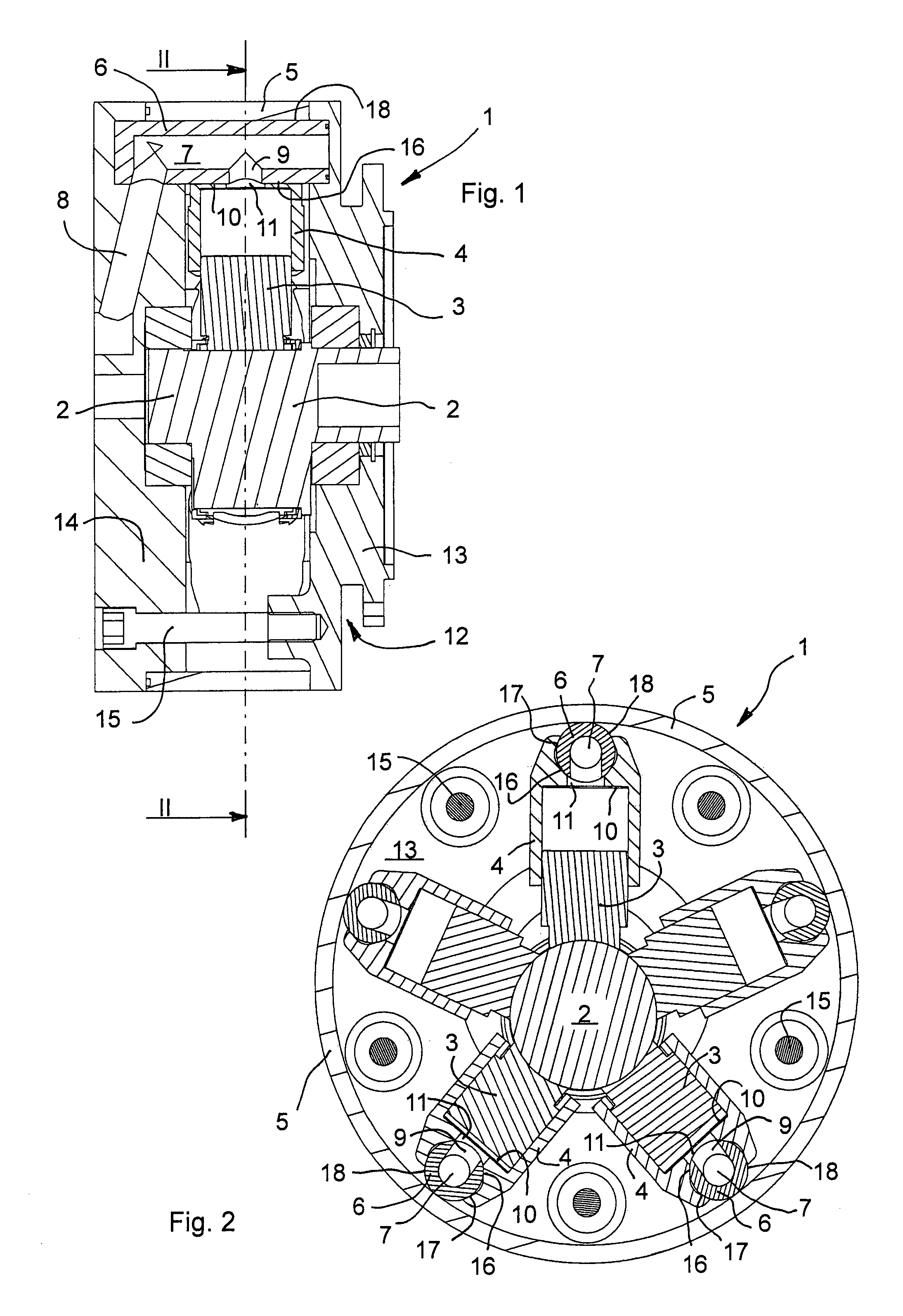 Radial hydraulic motor