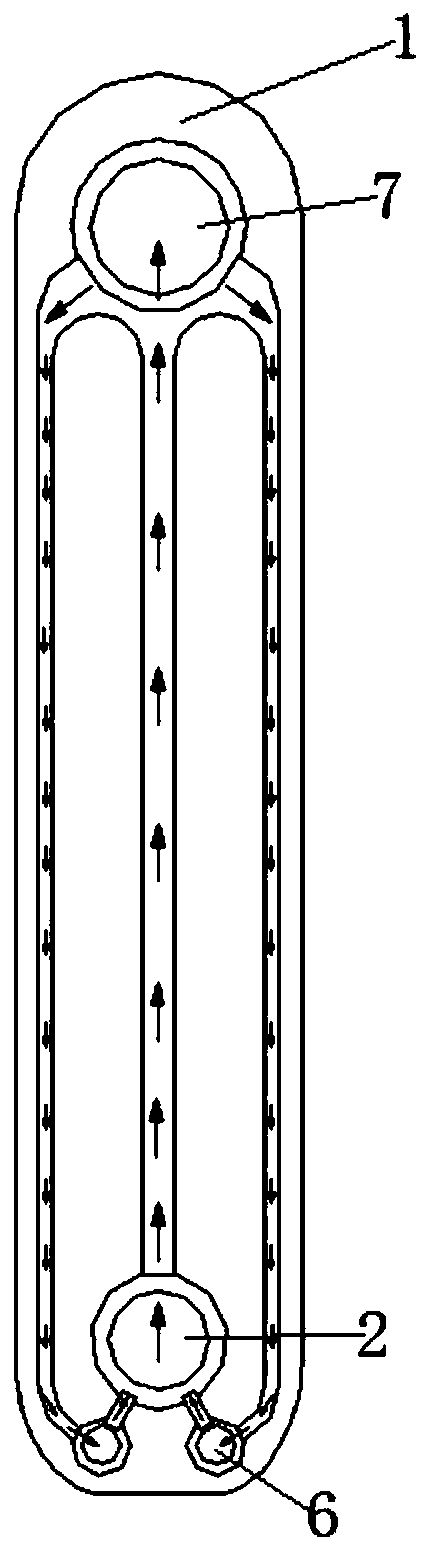 Cooling fin and oil heater