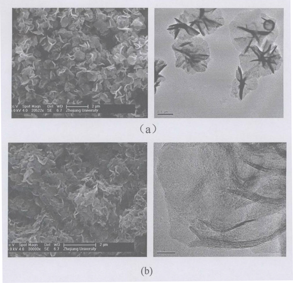 Graphene nano sheet and SnS2 composite nano material and synthesis method thereof