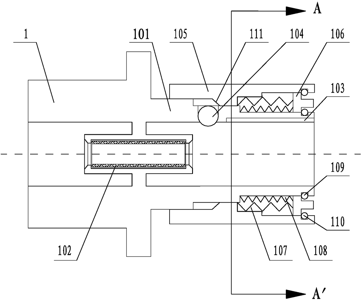 Connector, adapter and quick-plug optic fiber connection component