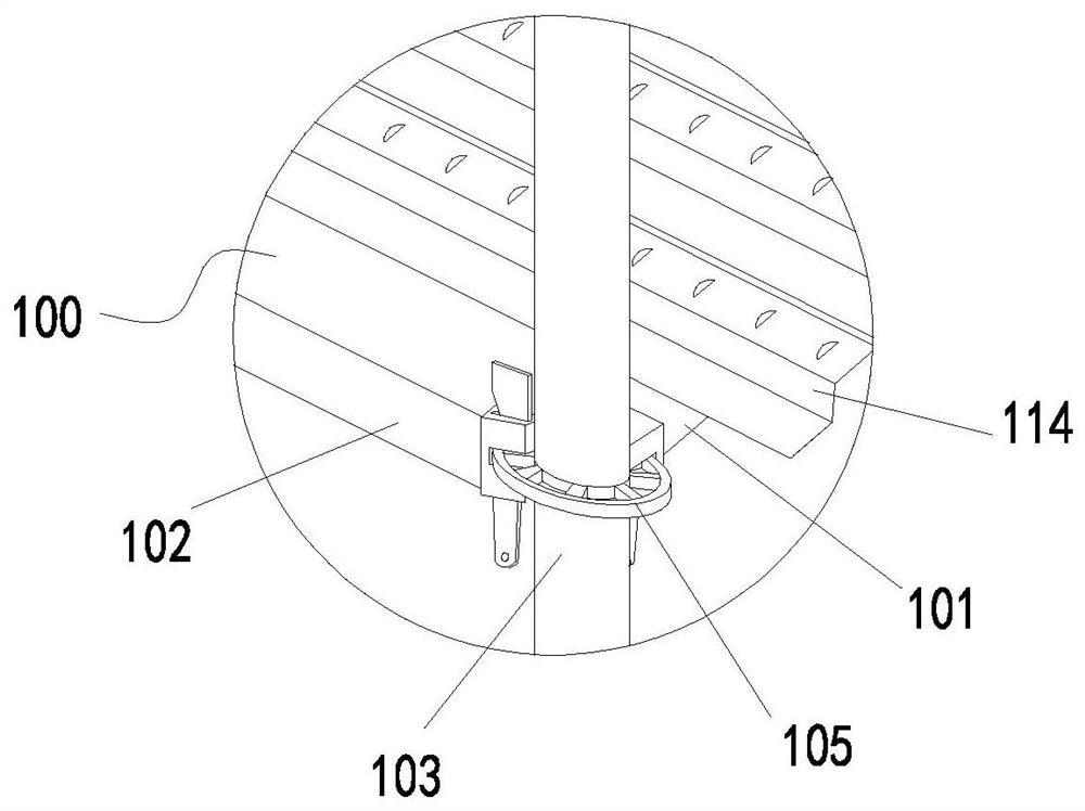 Mounting method of scaffold pedal and scaffold