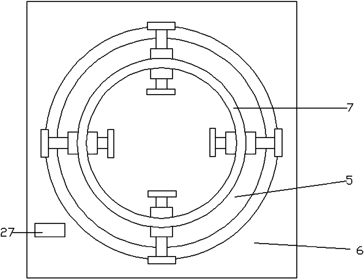 Efficient rotary grinding device