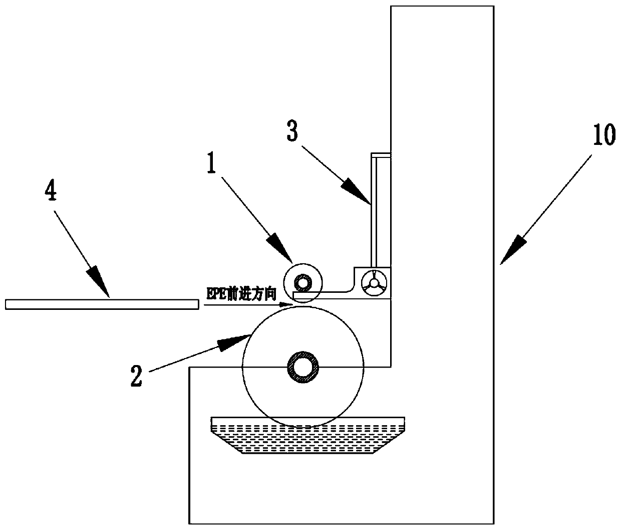 A kind of preparation method of copper plate mold for pearl cotton plate printing