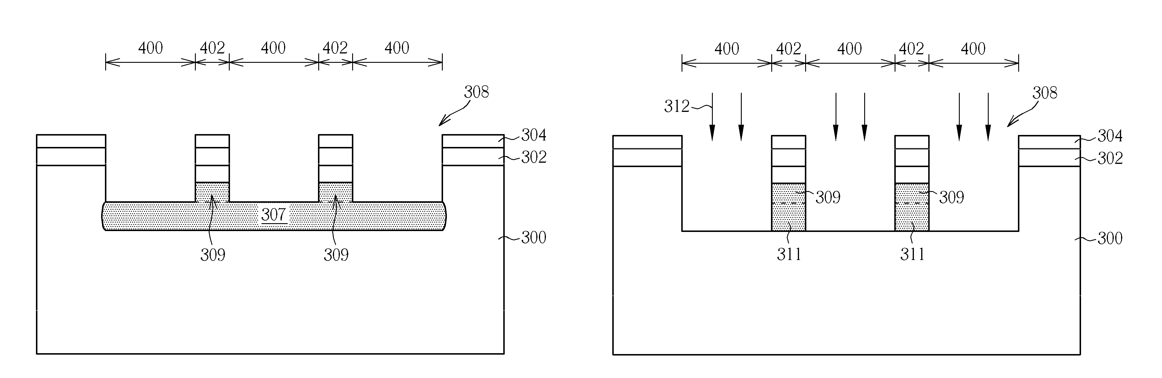 Fabrication method of a non-planar transistor