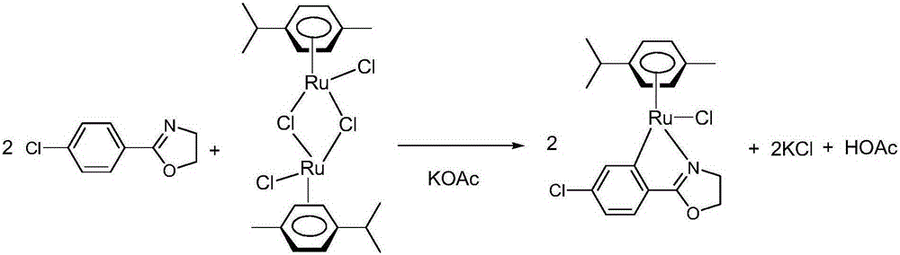 Half-sandwich cyclometalated ruthenium coordination compound, and preparation method and application thereof