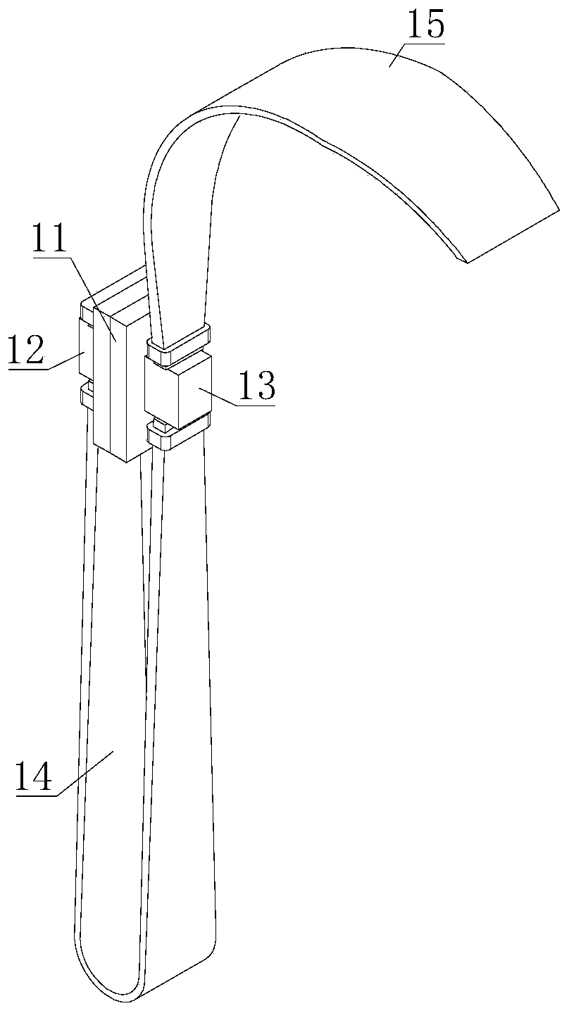 Thermoelectric semiconductor refrigeration and heating device facilitating shape adjustment