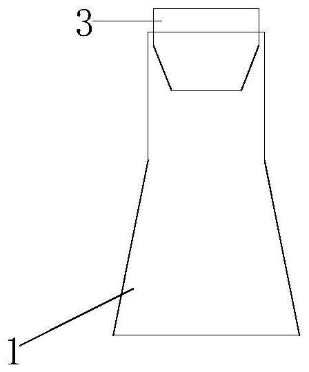 Simple methane gas preparation and collection device and method for laboratory