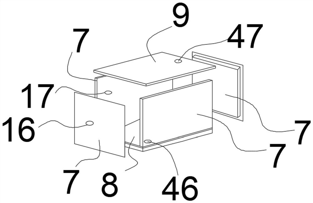 Experimental device and method for measuring loose medium temperature based on acoustic method