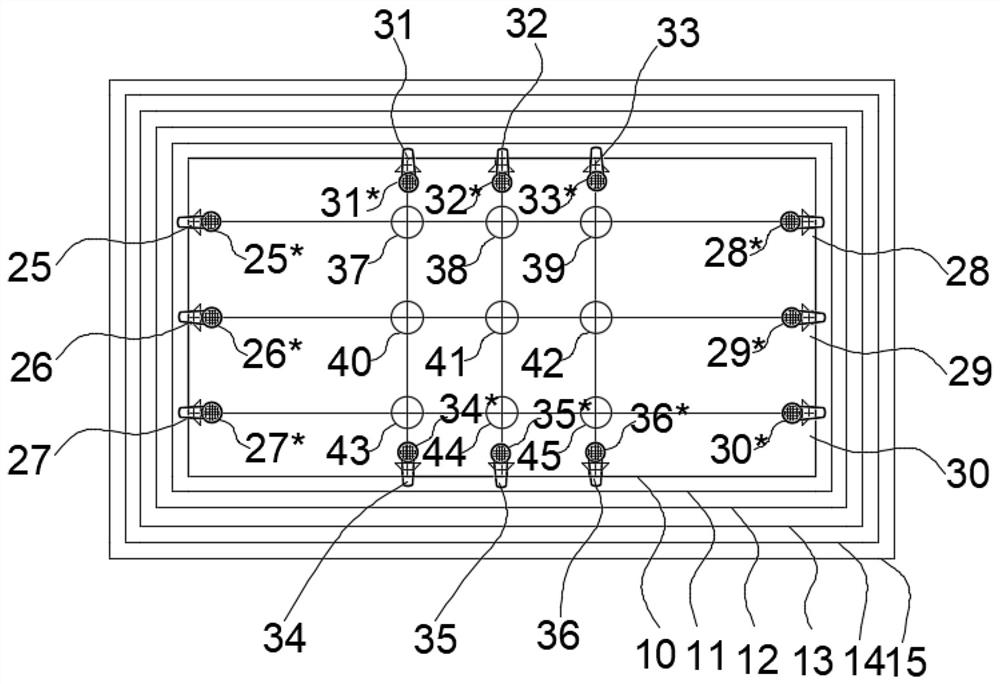 Experimental device and method for measuring loose medium temperature based on acoustic method