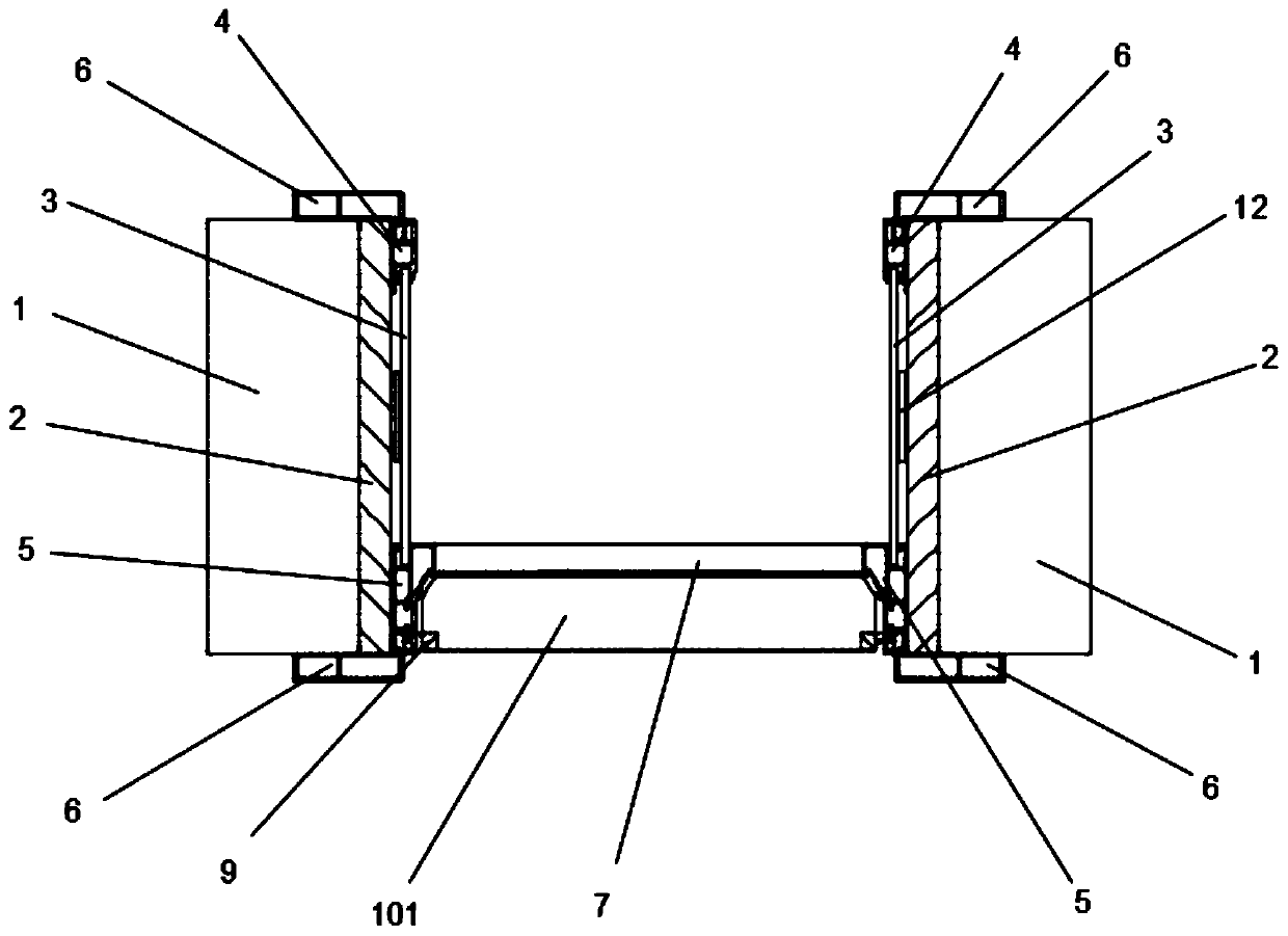 A new type of aluminum glass door