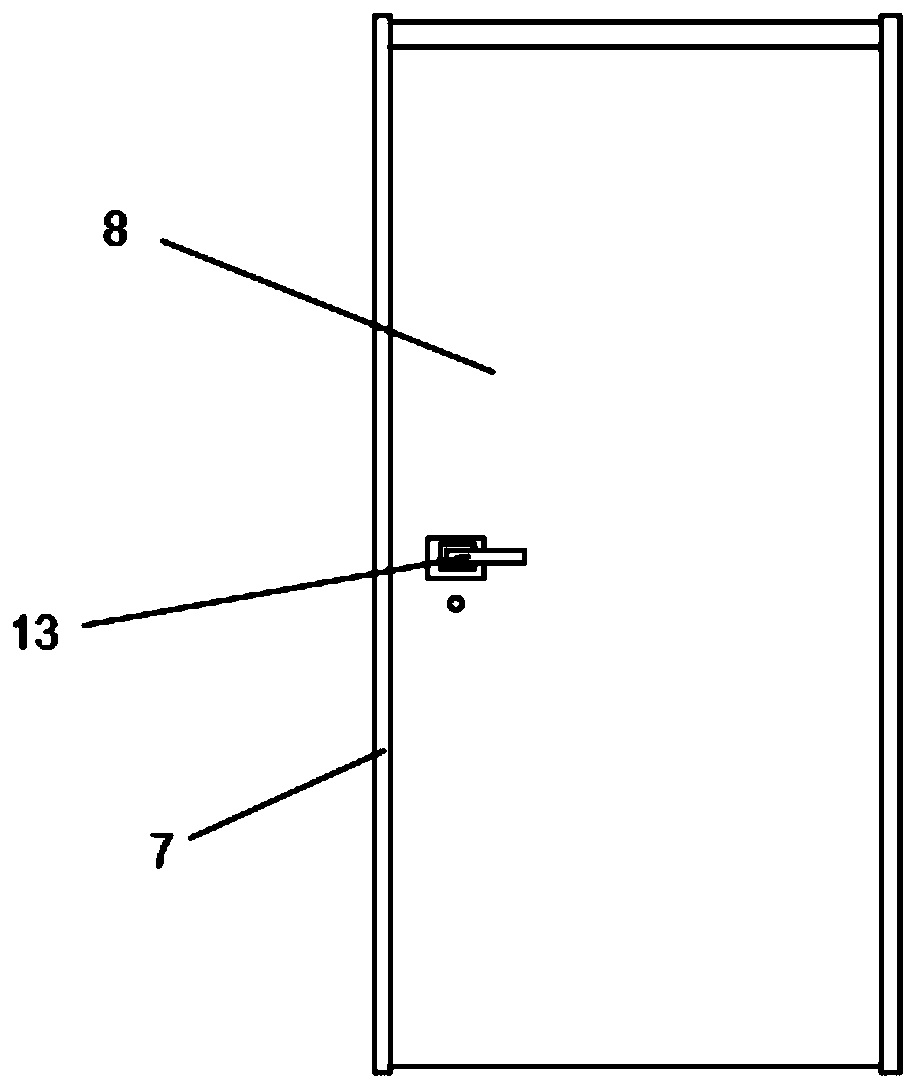 A new type of aluminum glass door