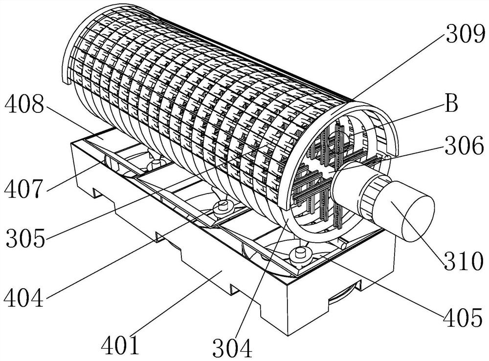 Farmyard manure splashing device