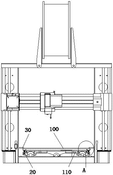 3d printer printing platform