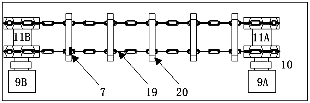 Driving system of scraper conveyor and control method